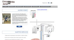 Desktop Screenshot of clinicamontes.com